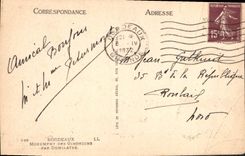 CPA Bordeaux Monument des Girondins par dumilatre 