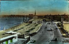 CPA Bordeaux Gironde La Rade Les Quais  les Nouvelles Terraces 