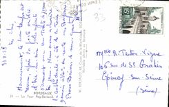 CPA Bordeaux La Tour Pey Berland 