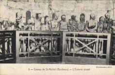 CPA Caveau de St Michel Bordeaux L'Enterre vivant 