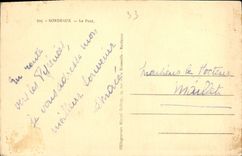 CPA Bordeaux Le Pont 