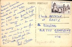 CPA Bordeaux Le Pont l'Eglise et la Tour Saint Michel 