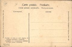 CPA Moulages de bustes en pierre disparus de l'ancienne Chancellerie a Strasbourg