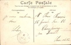 CPA Beaulieu Mer Alper Maritimes Vue Generale prise entre les Oliviers