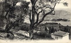 CPA Beaulieu Vue entre les Oliviers 