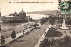 CPA Nice La Promenade des Anglais et le Palais de la Jetee 