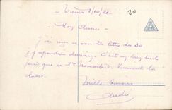 CPA Avant de vous rendre un baiser Promettez de toujours m'aimer Femme