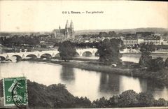 CPA Tours Vue Generale 