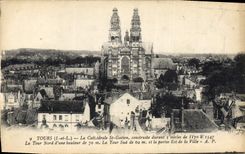 CPA Tours La Cathedrale St Gatien 