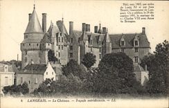 CPA Langeais Le Chateau Facade Meridionale 