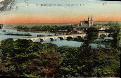CPA Tours Vue Generale 