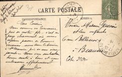 CPA Azay le Rideau Le Chateau le Parc et l'Etang