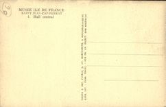 CPA Musee ile de France Saint Jean Cap Ferrat Hall Central 