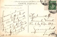 CPA Route de Sospel a Menton Lacets de Fontanin Vue prise du col a Castillon