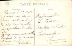 CPA Cannes La Plage Le Casino et le Mont Chevalier 