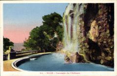 CPA Nice Cascade du Chateau 