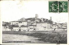 CPA Cannes Vue sur le mont Chevalier 