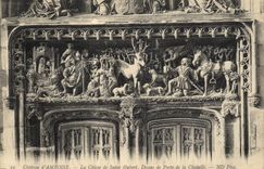 CPA Chateau d'Amboise La Chasse de Saint Hubert Dessus de la Chapelle 