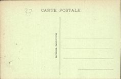 CPA Loches La Tour Saint Antoine batie en 1529 et la Statue d'Alfred de Vigny