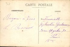 CPA Le Chateau d'Amboise vu de l'Ile Saint Jean