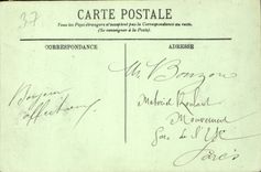 CPA Amboise vue sur la Loire de la Terrasse du Chateau