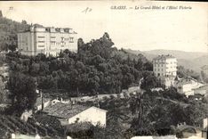 CPA Grasse Le Grand et l'Hotel Victoria 