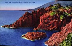 CPA La Corniche d'Or Roches du Trayas 