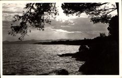 CPA La Cote d'Azur Coucher de Soleil 