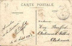 CPA Tours l'Entree du Boulevard Beranger et Palais de Justice