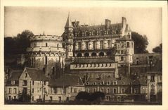 CPA Amboise L et L Le Chateau mon hist XV siecle Habite par Louis XI et Louis XII 