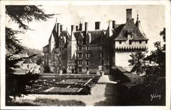 CPA La Douce France Chateaux de la Loire Chateaux de Langeais 