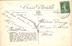 CPA Amboise Le Pont Sur La Loire et Le Chateau