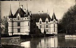 CPA Azay Le Rideau Le Cheteau 