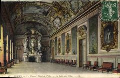CPA Tours Le Novel Hotel de Ville 