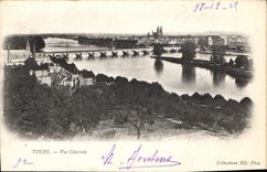 CPA Tours Vue Generale 