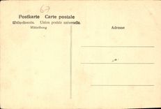 CPA Gemalde Sammlung  Strasbourg 