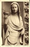 CPA Strasbourg Cathedrale Vierge Sage 