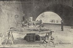 REPRO La matelassiere Petits metiers parisiens
