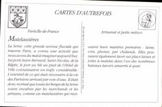 REPRO La matelassiere Petits metiers parisiens