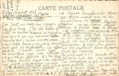 CPA E Ardoisiere Pres Vichy La Cascade 