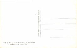 CPA La Principaute de Monaco Vue de Roquebrune 