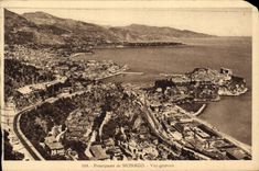 CPA Principaute de Monaco vue generale  