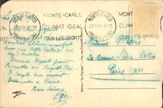 CPA Principaute de Monaco vue generale  