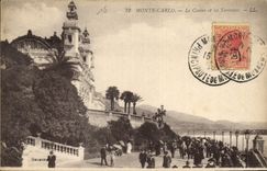 CPA Monte Carlo La Casino et les Terrasses