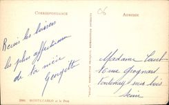 CPA Monte Carlo et le Port 