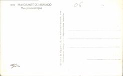 CPA Principaute de Monaco Vue Panoramique 