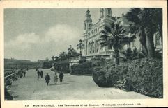 CPA Monte Carlo Les Terrasses et le Casino 