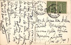 CPA Monte Carlo vue prise du signal 