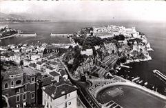 CPA La Cote d'Azur Principaute de Monaco Le Rocher 