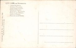 CPA Quo Vadis par Mastroianni 